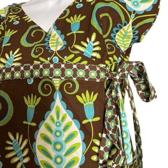New handmade wrap dress Size XS/S - Picture 2 of 4